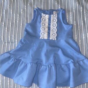 Janie and Jack blue dress worn once